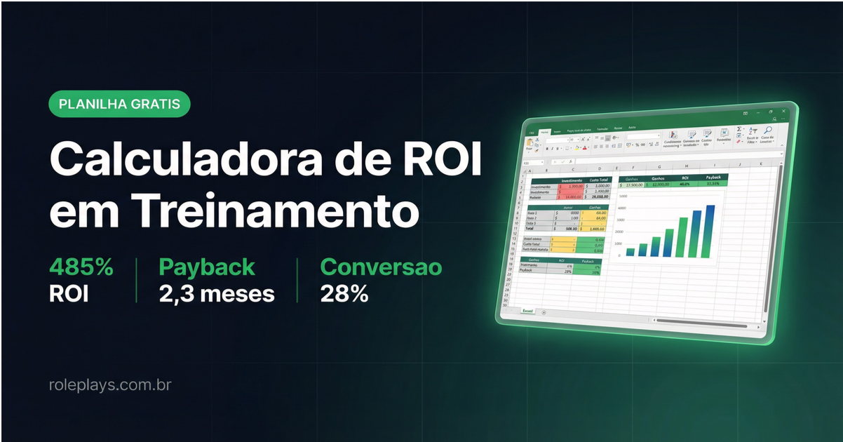 Preview - Calculadora de ROI em Treinamento com Simulação